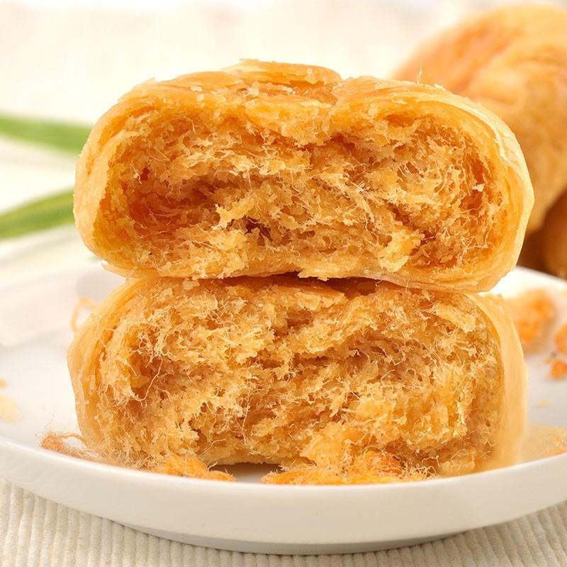 肉松饼零食休闲零食早餐糕点 买1000g送1000g[实惠推荐]
