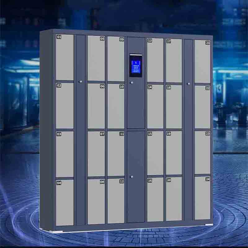 曌梵智能对讲机充电柜24门台高清大图