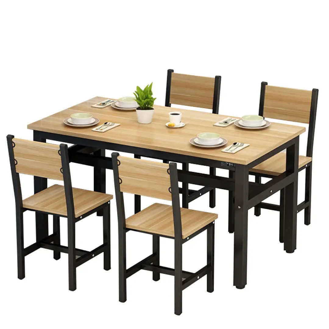 佳美良品 分体餐桌四人桌椅JM14/套