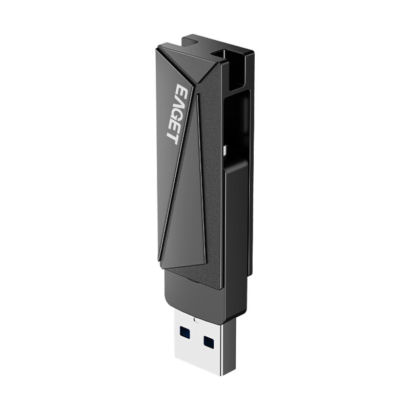忆捷(EAGET)CF68 手机U盘Type-C USB3.2 双接口手机电脑多用旋转金属 优盘128GB高清大图
