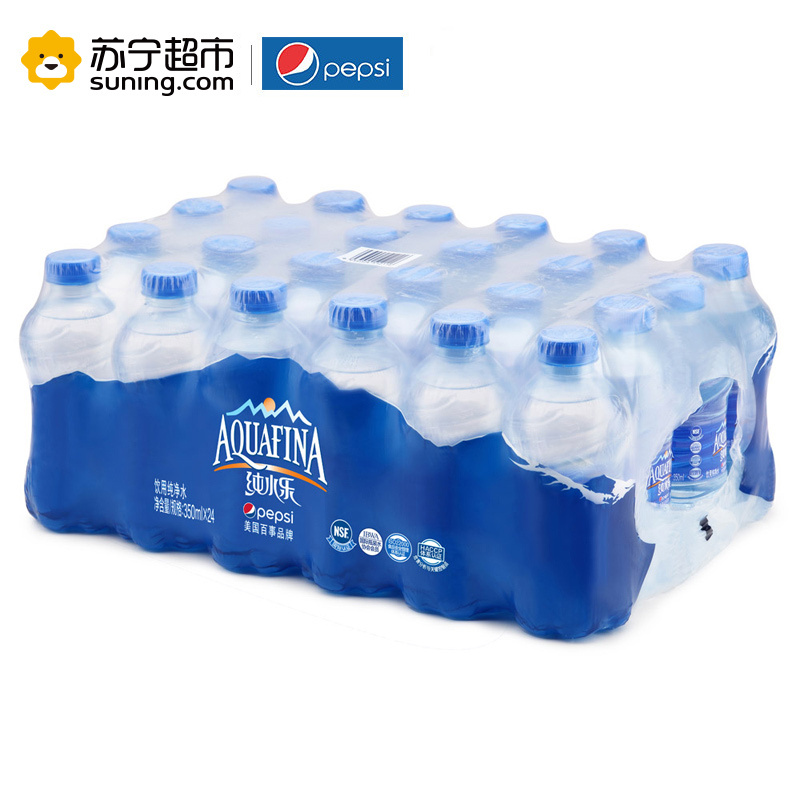 百事可乐 纯水乐 饮用水 350ml*24瓶(整箱)