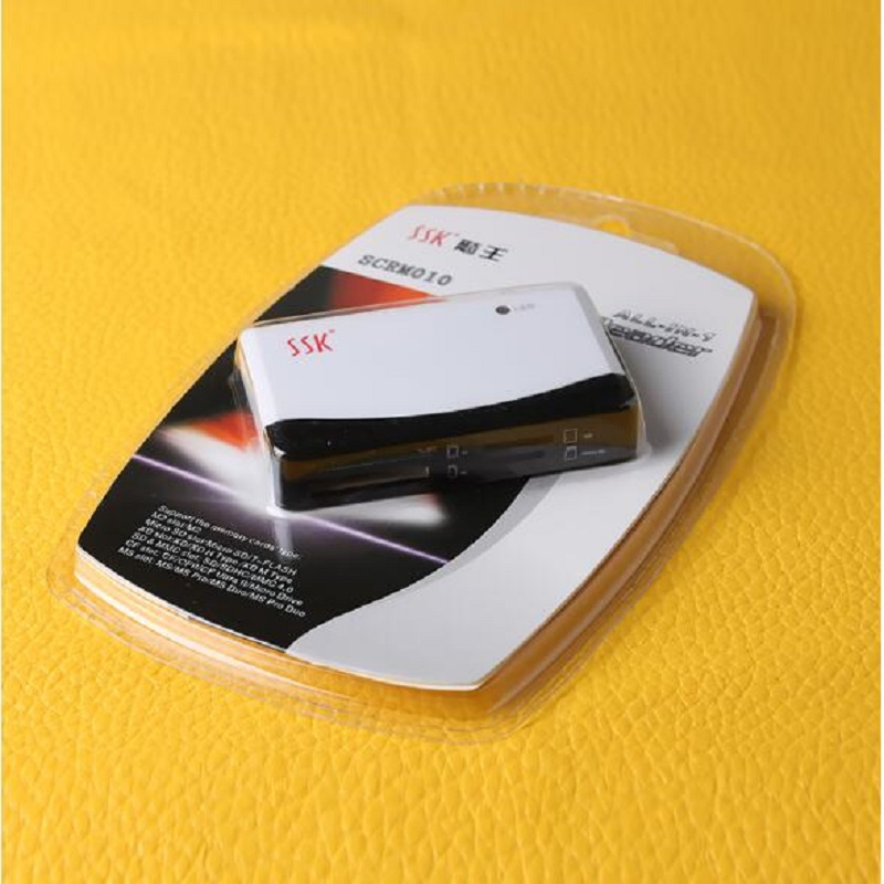 飚王(SSK)SCRM010奔腾多功能合一读卡器 支持SD/MS/XD/TF/M2手机卡相机卡