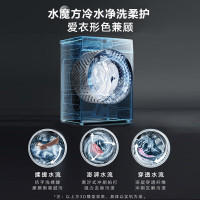 小天鹅(LittleSwan)滚筒洗衣机全自动10KG小乌梅2.0 超微净泡水魔方超薄全嵌 TG100S83PRO