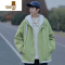 YANXU假外套男款日系cityboy慵懒风潮牌宽松休闲工装连帽夹克