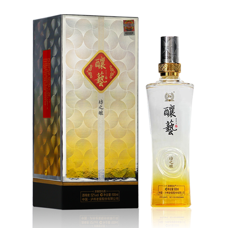 泸州老窖酿艺酒坊之酿52度500ml*6瓶浓香型白酒高清大图