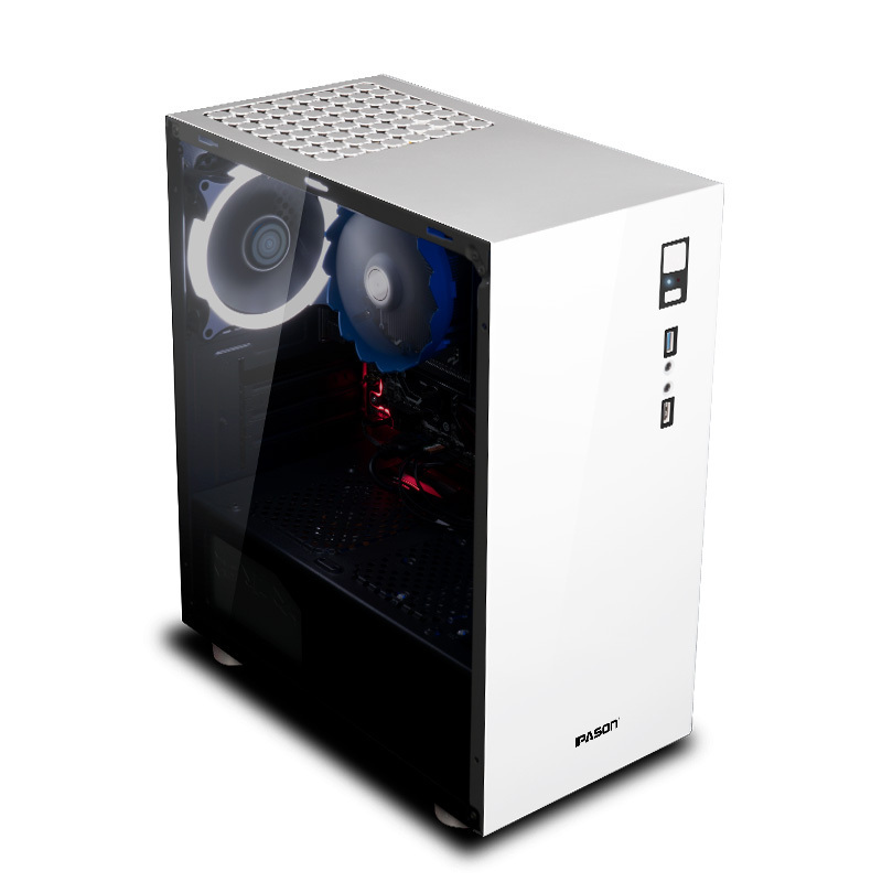 攀升 AMD锐龙R5 2400G升3400G四核处理器/A320/8G DDR4内存/240G固态 台式电脑家用娱乐集显主机 游戏台式机 组装机 电脑主机 DIY整机