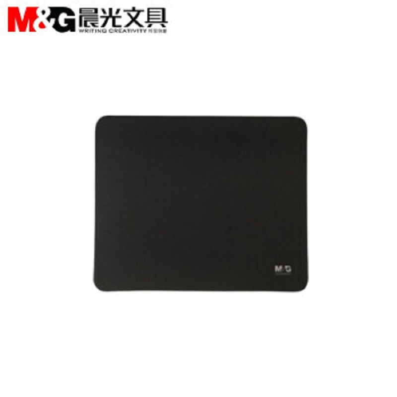 晨光 ADBN6430 耐磨鼠标垫 黑色加厚商务办公 防滑游戏垫键盘垫电脑桌垫250*200mm