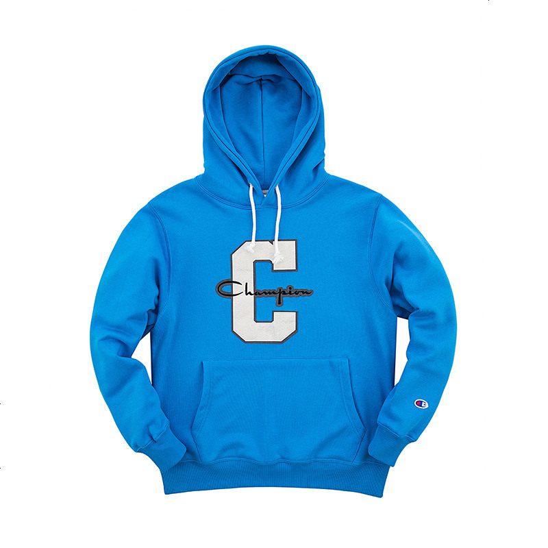 champion冠军男装时尚冬季新款男士连帽卫衣男情侣款女15763