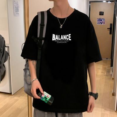 [2.5折价49元]唐狮 男式T恤短袖T恤男士短袖男前胸文字绣花圆领短袖T恤