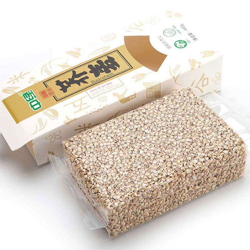 中绿东北五谷杂粮农家自产荞麦440g*2袋