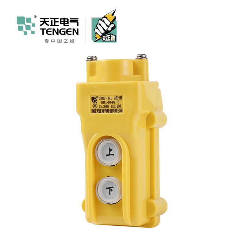 天正电气 COB 复位型 塑料 1对 上下 08010010001 按钮开关