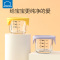方形230ml紫色[3件套] 乐扣乐扣宝宝辅食盒婴儿玻璃碗密封小号饭盒可蒸煮迷你辅食保鲜盒