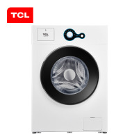 TCL 6.5公斤小型全自动滚筒洗衣机 6kg家用（芭蕾白）XQG65-Q100