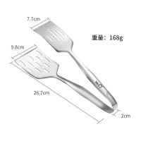德国304不锈钢煎铲夹煎牛排夹煎鱼翻鱼铲子厨房家用煎饼烙饼煎铲 201B(1)
