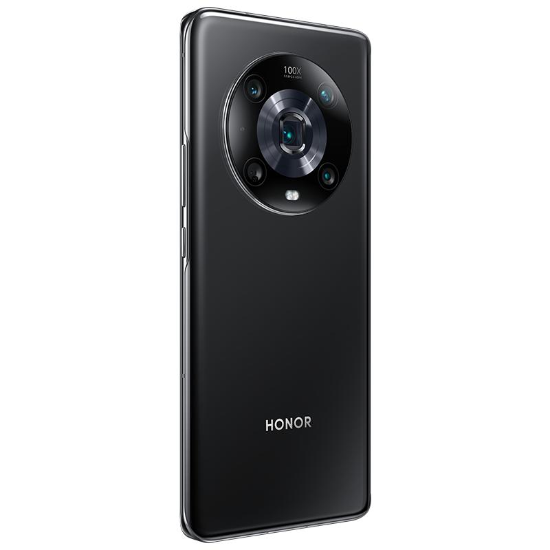 荣耀Magic4 Pro 8GB+256GB 亮黑 十亿色四曲屏幕 6400万潜望式长焦摄像头 骁龙8移动平台 100W有线超级快充 50W无线快充 5G手机
