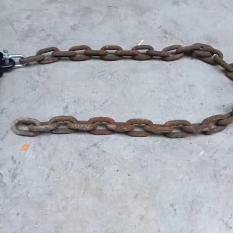 比特犬负重拖重铁链拖大粗链子猛犬拖重拴狗训练用品装备粗铁链子