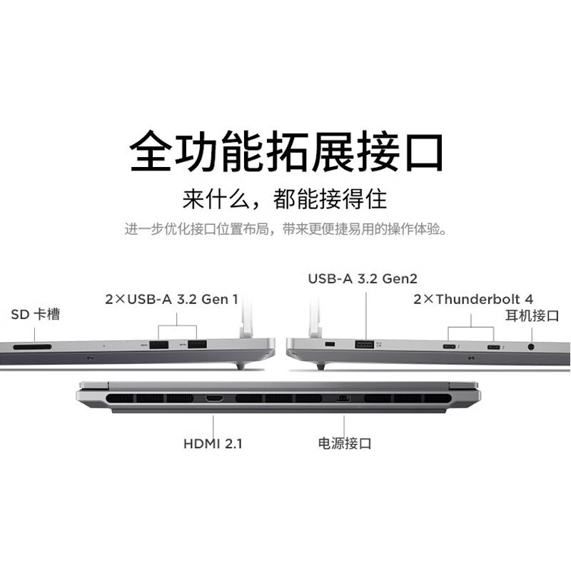联想ThinkBook 16p AI元启笔记本电脑 酷睿i7-14650HX 32G 1T RTX4060