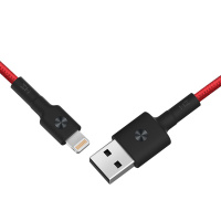 ZMI 紫米MFi认证苹果数据线1米编织线适用于苹果手机充电线iphone13Pro MAX/12/XR/8P红色1米