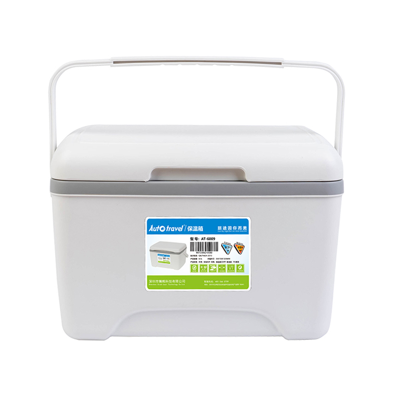Auto Travel美旅 8L保温箱 AT-6009 8L (注水冰袋*5个+ 冰晶盒*1个 )