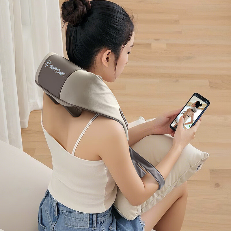 西屋(WESTINGHOUSE) 颈椎按摩器 深度舒缓 背带式 家用肩颈按摩器 WCM-UK20高清大图