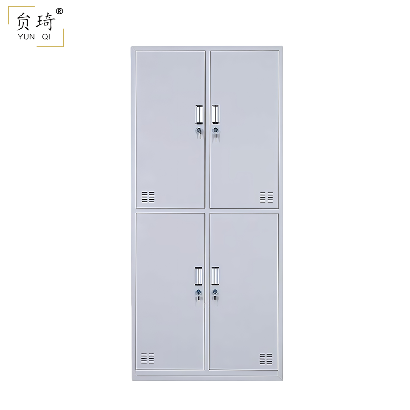 钢制员工更衣柜宿舍储物柜带锁高清大图