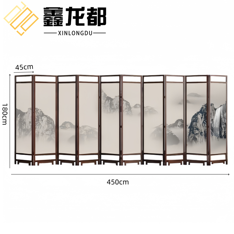 鑫龙都 屏风450*10*180cm个
