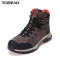 探路者秋冬季户外登山鞋男士防滑耐磨透气中高帮户外鞋子防寒保暖男式防撞扭转户外徒步鞋反毛牛皮男款爬山鞋