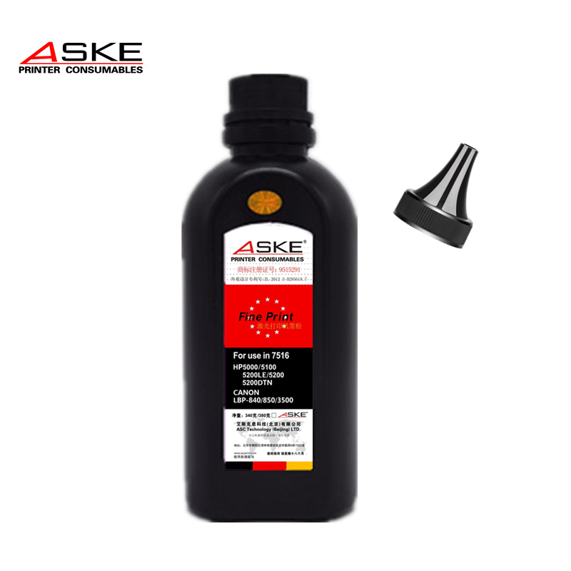ASKE PRINTER CONSUMABLES激光打印机黑色碳粉A-HP5000高清大图