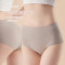 浪莎女士内裤女高腰纯棉档收腹提臀无痕三角裤宽松大码性感舒适透气弹力纯色日系少女休闲短裤头