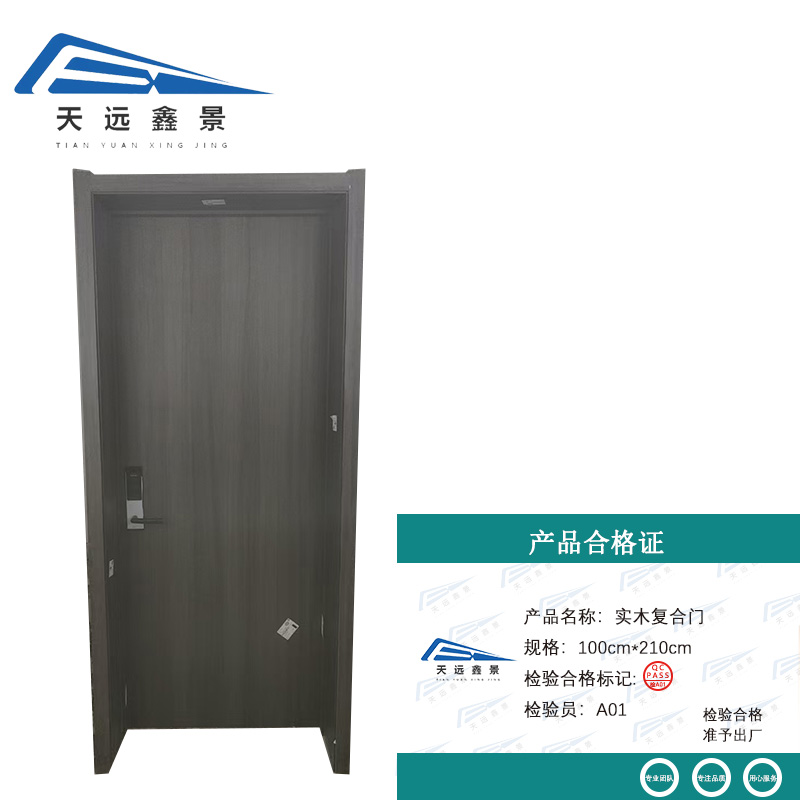 天远鑫景 实木复合门 100cm*210cm 个