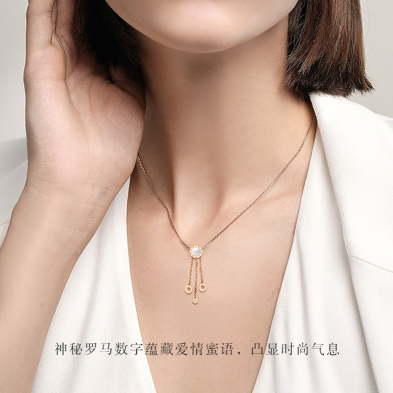 罗马三线吊坠