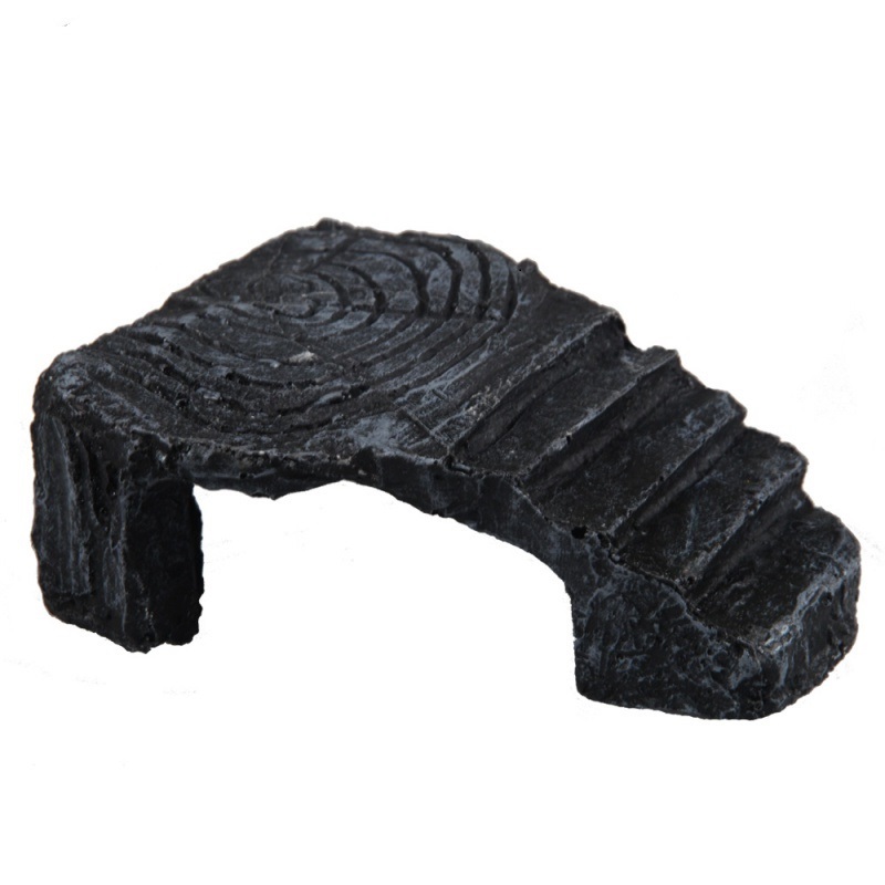 乌龟晒台龟缸晒背台爬坡阶梯山洞岩石躲避穴鱼缸假山造景高清大图