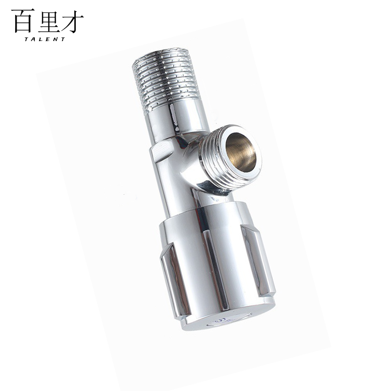 百里才 水龙头 铜角阀(4分)高清大图