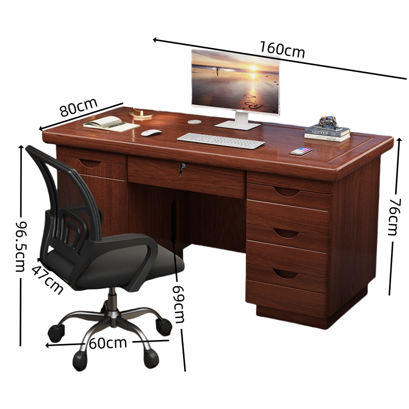豫龙都桌子1.6米套高清大图