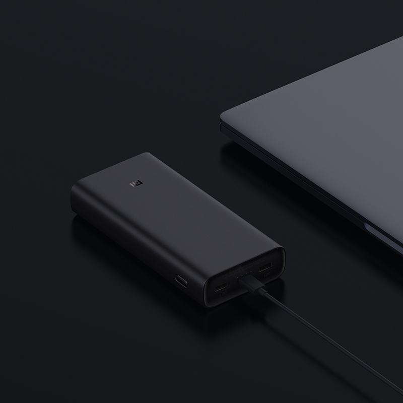 小米(MI)移动电源3 20000毫安mAh超级闪充版充电宝 USB-C 50W MAX输出 支持笔记本充电