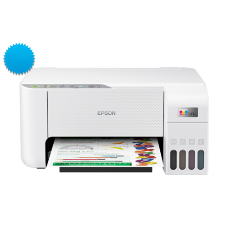 爱普生(EPSON) L3256 彩色喷墨墨仓式打印复印扫描打印一体机喷墨无线WIFI连供彩色家庭办公试卷文档照片打印机家用办公 L3156升级 套餐三