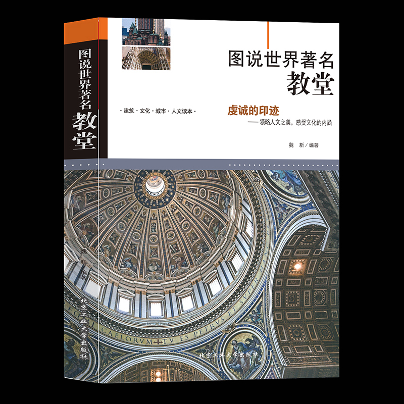 [正版]图说世界著名教堂书籍教堂建筑的兴起与中世纪欧洲历史史有着密切的关系建筑文化城市人文读本感受文化的内涵人文建筑书