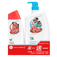 卫宝 (Lifebuoy) 先进健肤冰凉畅爽沐浴露1L+十效多护沐浴露350ml[联合利华]
