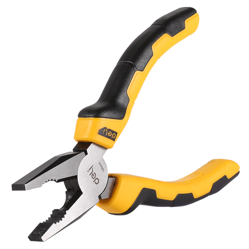 钳子\夹子 得力 DL2006 钢丝钳高清大图