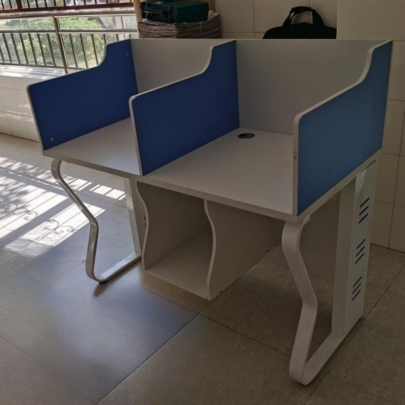 首指（SZ）钢木双人课桌椅/ SX-1406T高清大图