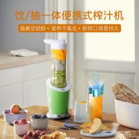 智耐便携式水果榨汁机LLJ-ZN03E1家用抽真空锁鲜杯多功能碎冰迷你果汁机小型