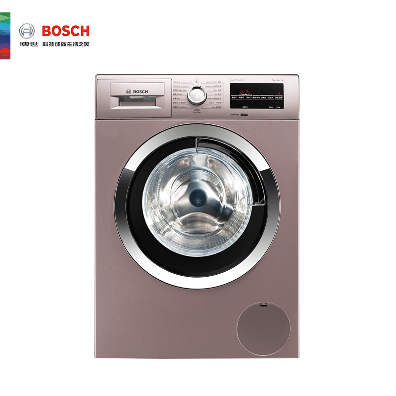 博世(BOSCH) WDG284661W 8公斤洗5公斤烘变频滚筒洗衣机 洗烘一体机 热风除菌图片