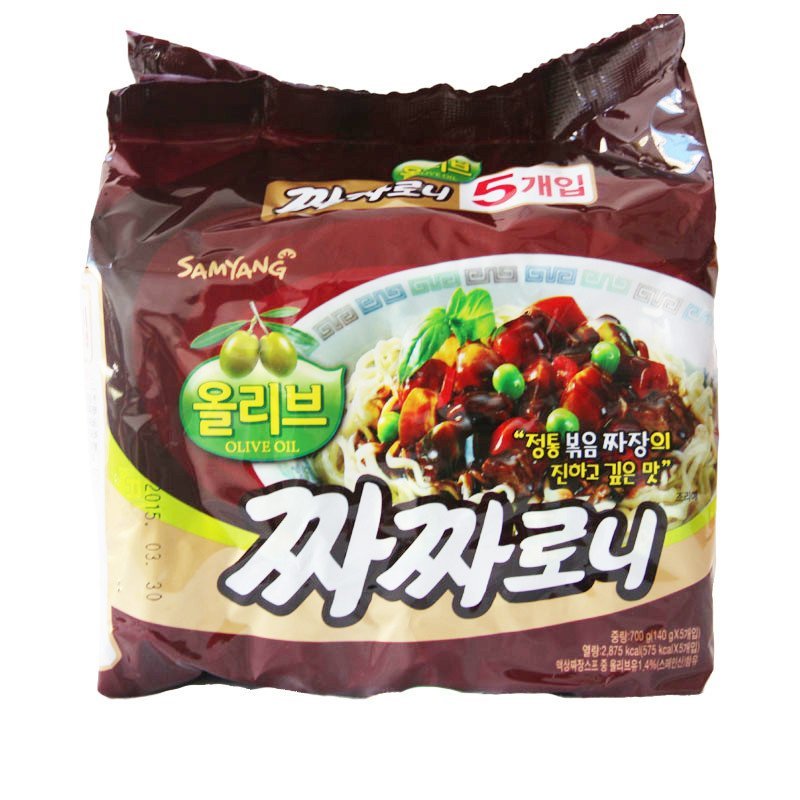 三养 炸酱面140g*5连包 韩国