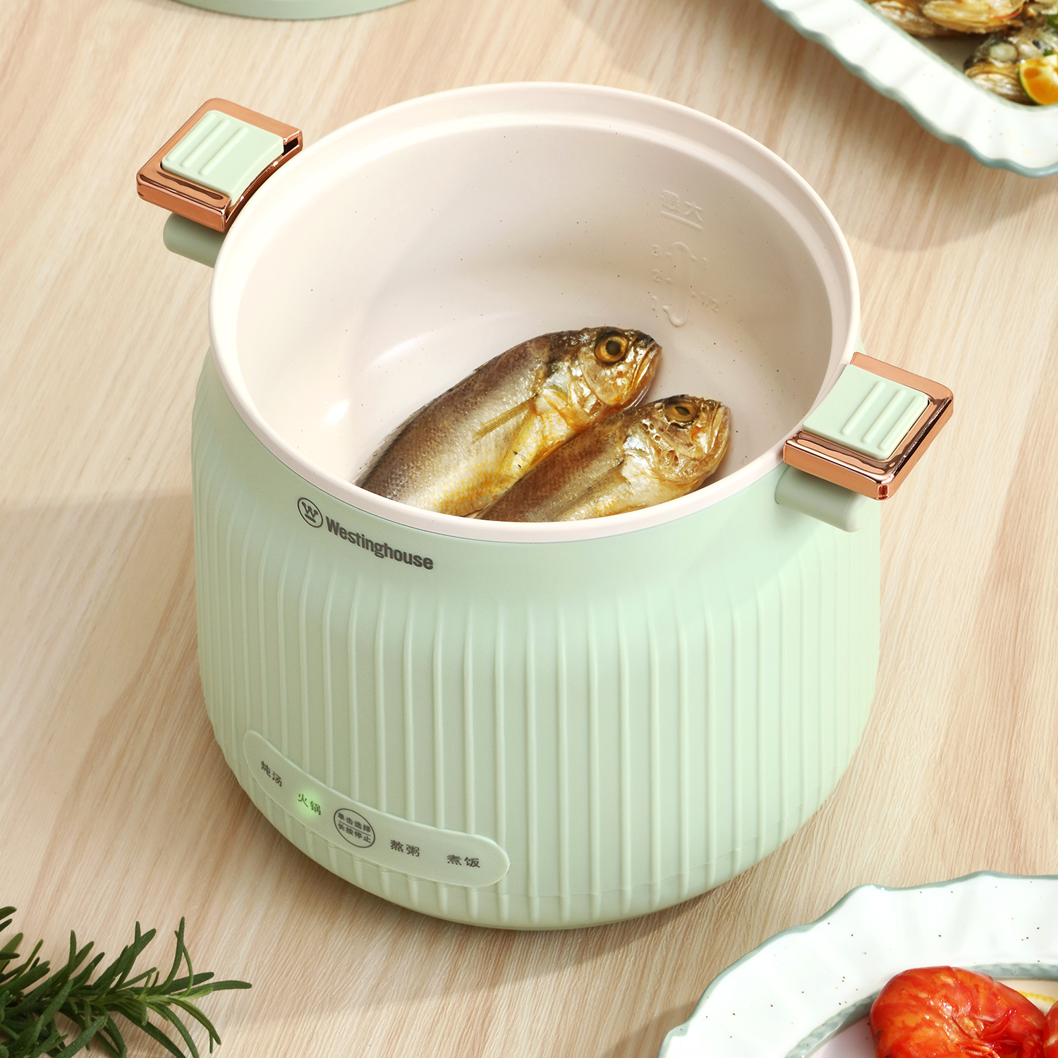 西屋 多功能电煮锅1.6L WFB16A高清大图
