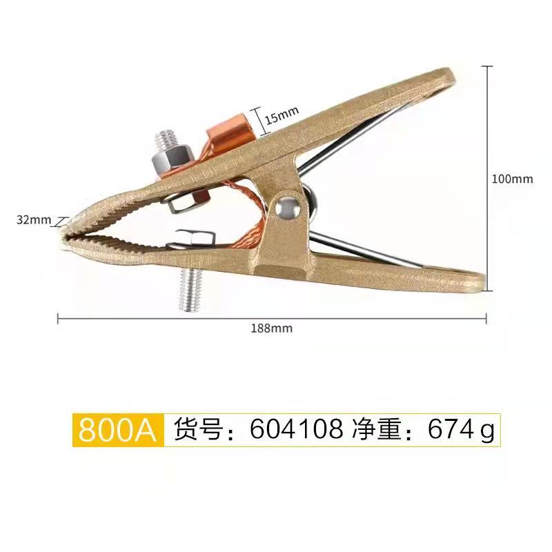 高松takama 电焊机全铜接地线夹A型800A 604108 /1个高清大图