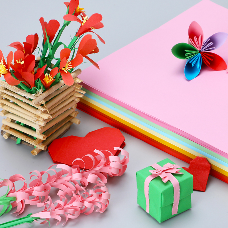 wahlgxd宣达a4彩色复印纸卡纸80克粉色100张包单位包