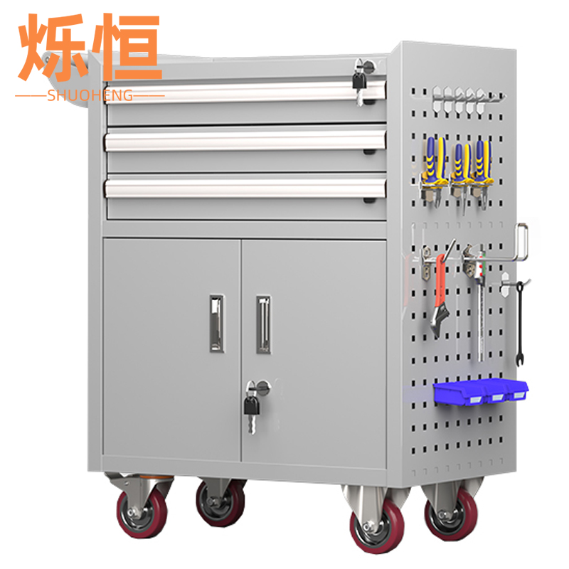 烁恒 手推车3抽台