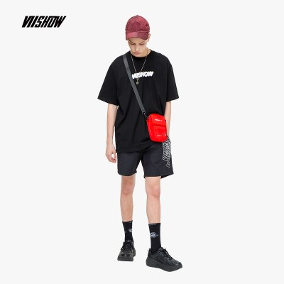 viishow2019夏季新款休闲短裤男 韩版男士五分裤潮牌印花清凉裤子
