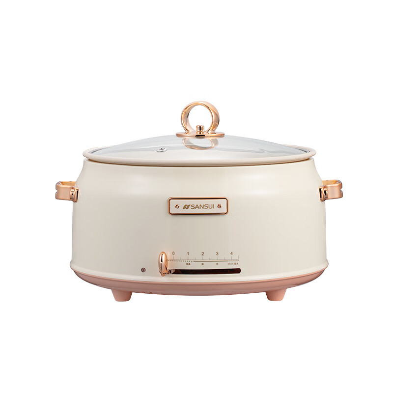 山水(SANSUI)5L分体式多功能电火锅SHG-5306