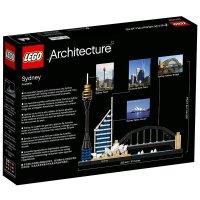 乐高(LEGO) 建筑街景系列 (21032澳洲悉尼天际景观)361颗粒儿童塑料积木玩具 10岁以上 200块以上